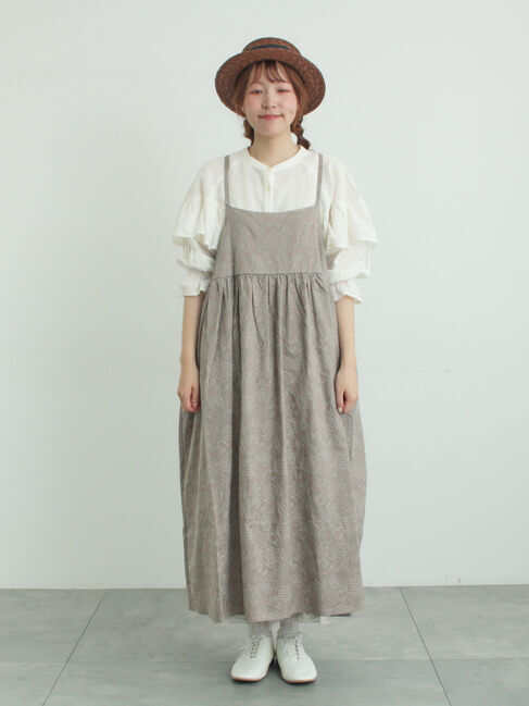 Samansa Mos2「【メルヘン&times;Samansa Mos2】総刺繍ワンピース」|ワンピース|