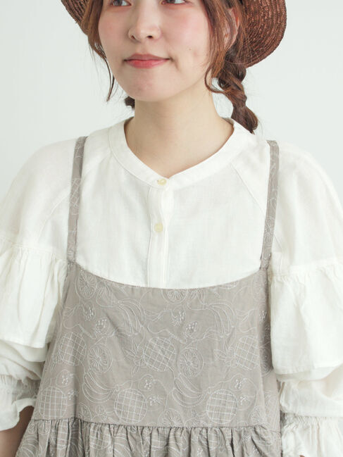 Samansa Mos2「【メルヘン&times;Samansa Mos2】総刺繍ワンピース」|ワンピース|