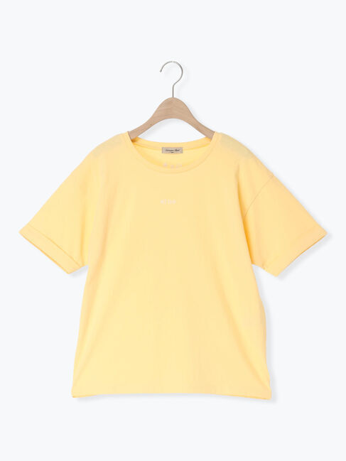 Samansa Mos2「【接触冷感】アソートワンポイント刺繍Tシャツ」|Tシャツ・カットソー|