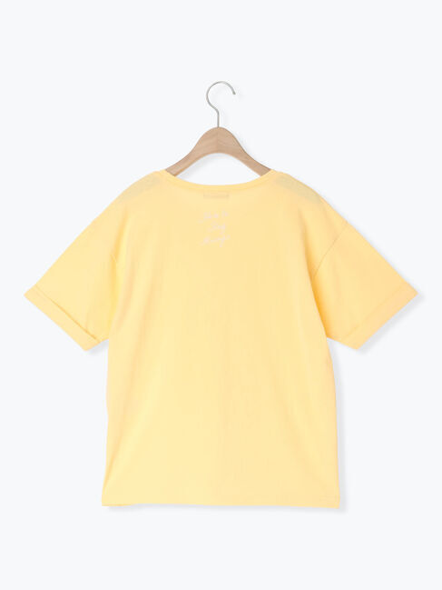 Samansa Mos2「【接触冷感】アソートワンポイント刺繍Tシャツ」|Tシャツ・カットソー|