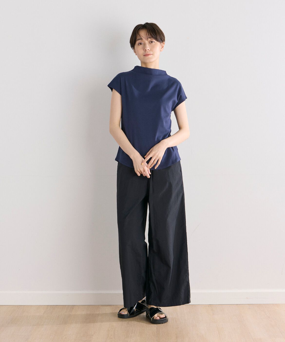 DAY by DAY it&rsquo;s international「ボトルネックカットソー《スビン綿MIXフライス》」|Tシャツ・カットソー|