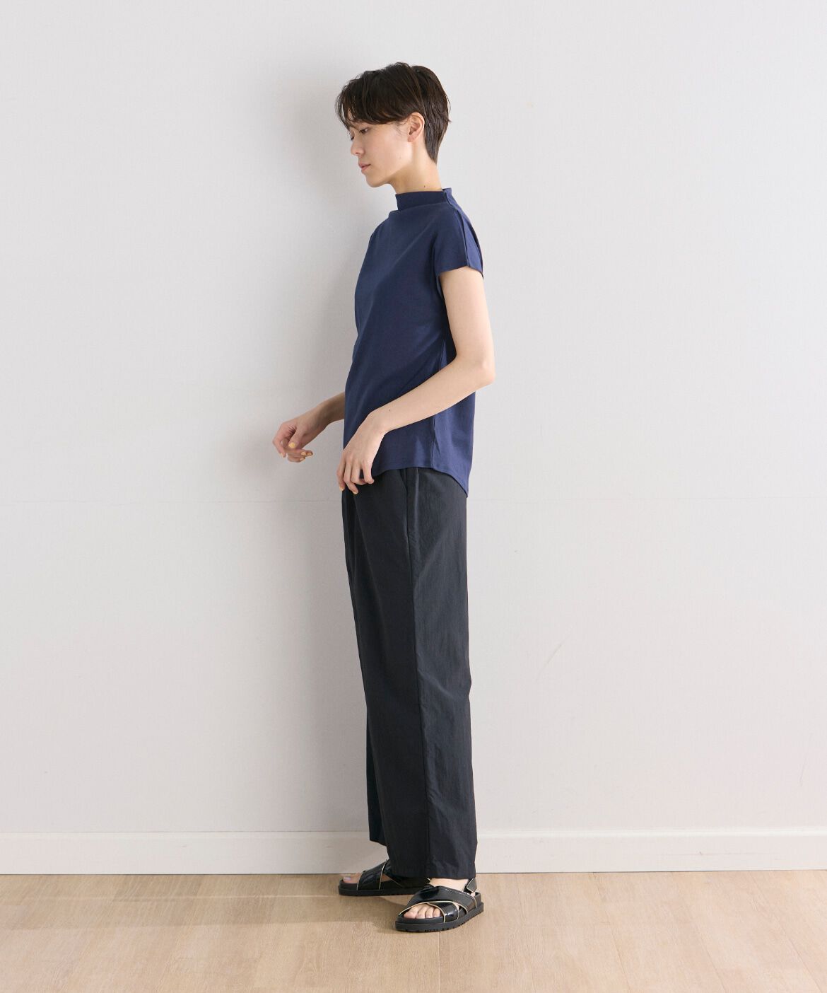 DAY by DAY it&rsquo;s international「ボトルネックカットソー《スビン綿MIXフライス》」|Tシャツ・カットソー|