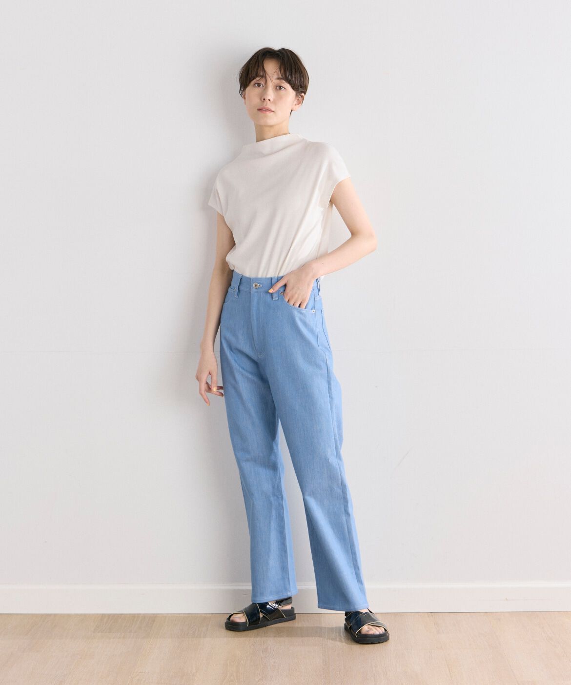 DAY by DAY it&rsquo;s international「ボトルネックカットソー《スビン綿MIXフライス》」|Tシャツ・カットソー|