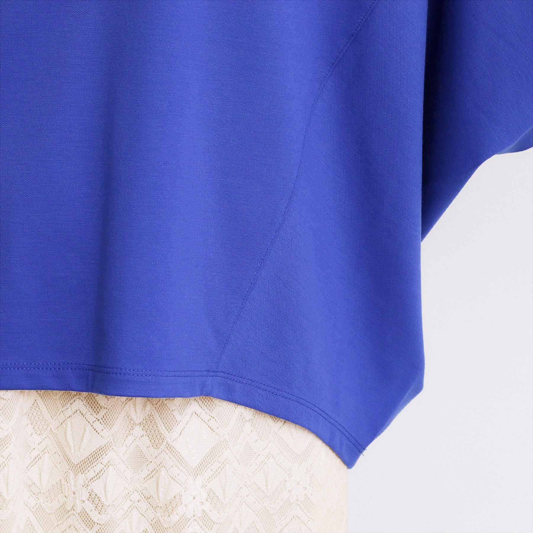 grove「【持続冷感・体型カバー】サテンパイピングドルマンカットソー」|Tシャツ・カットソー|