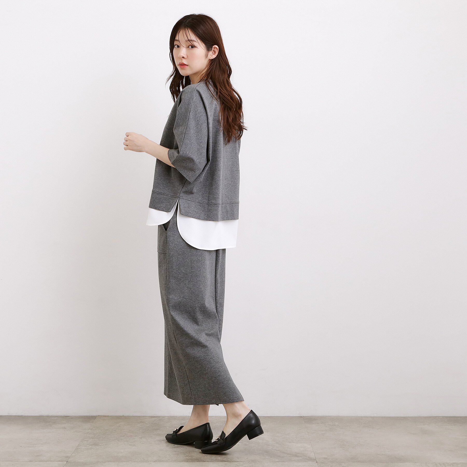 grove「【着回し◎】レイヤード風セットアップ」|スーツ|