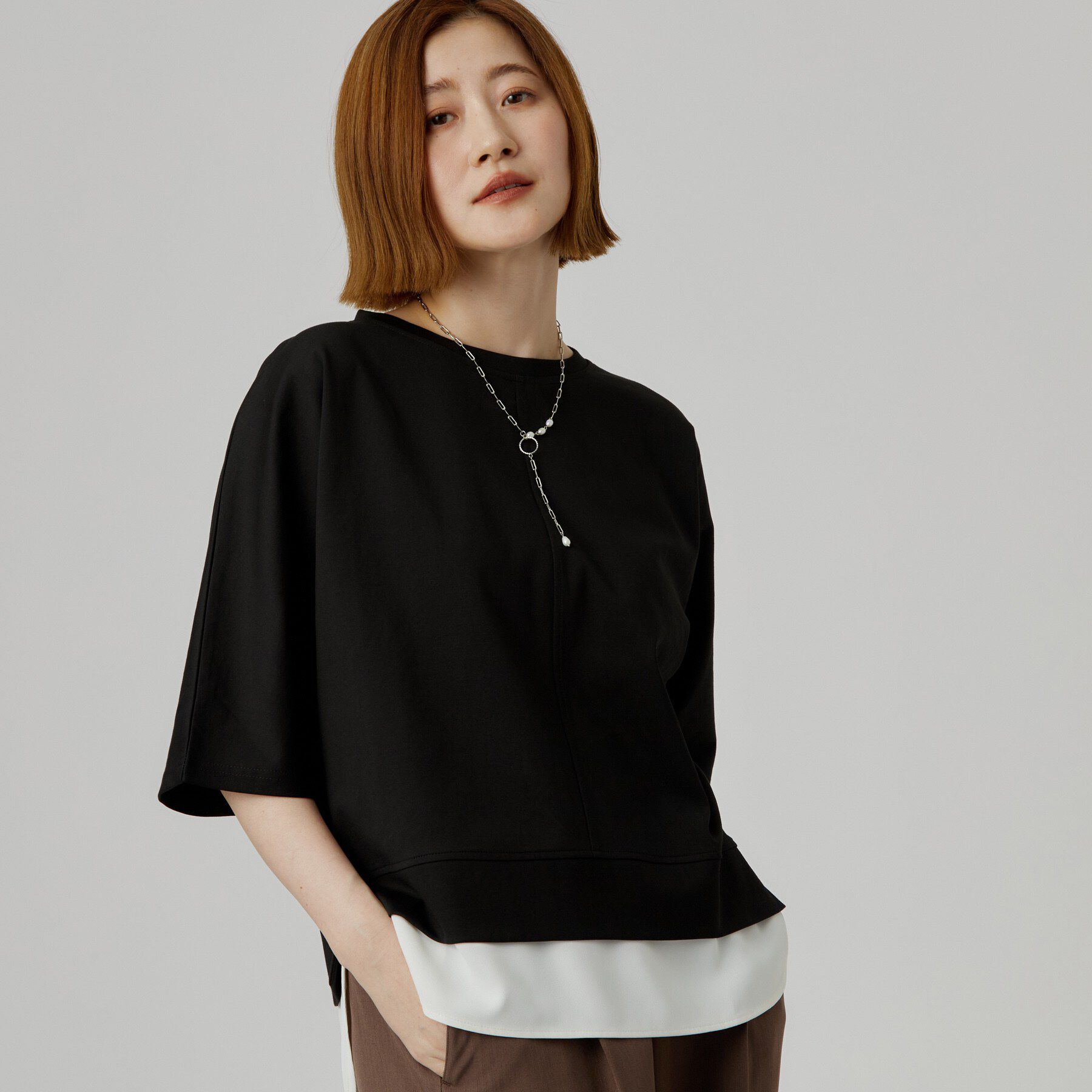 grove「【着回し◎】レイヤード風セットアップ」|スーツ|