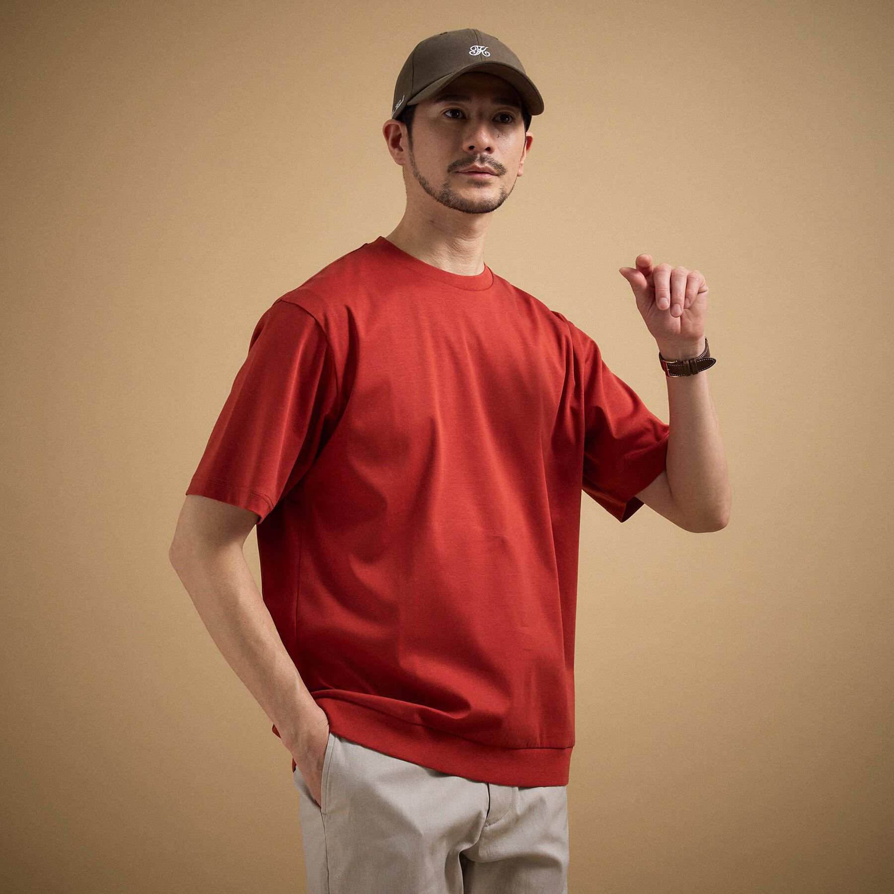 TAKEO KIKUCHI「【接触冷感】アイスクリアコットン Tシャツ」|Tシャツ・カットソー|