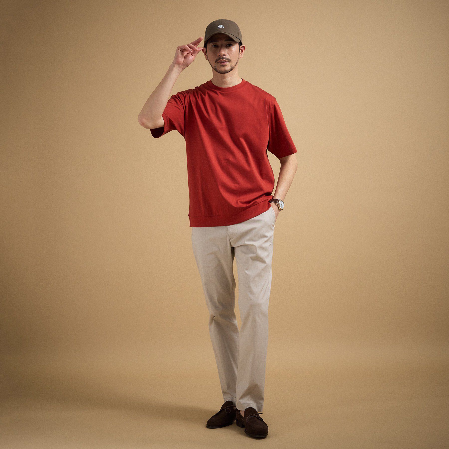 TAKEO KIKUCHI「【接触冷感】アイスクリアコットン Tシャツ」|Tシャツ・カットソー|