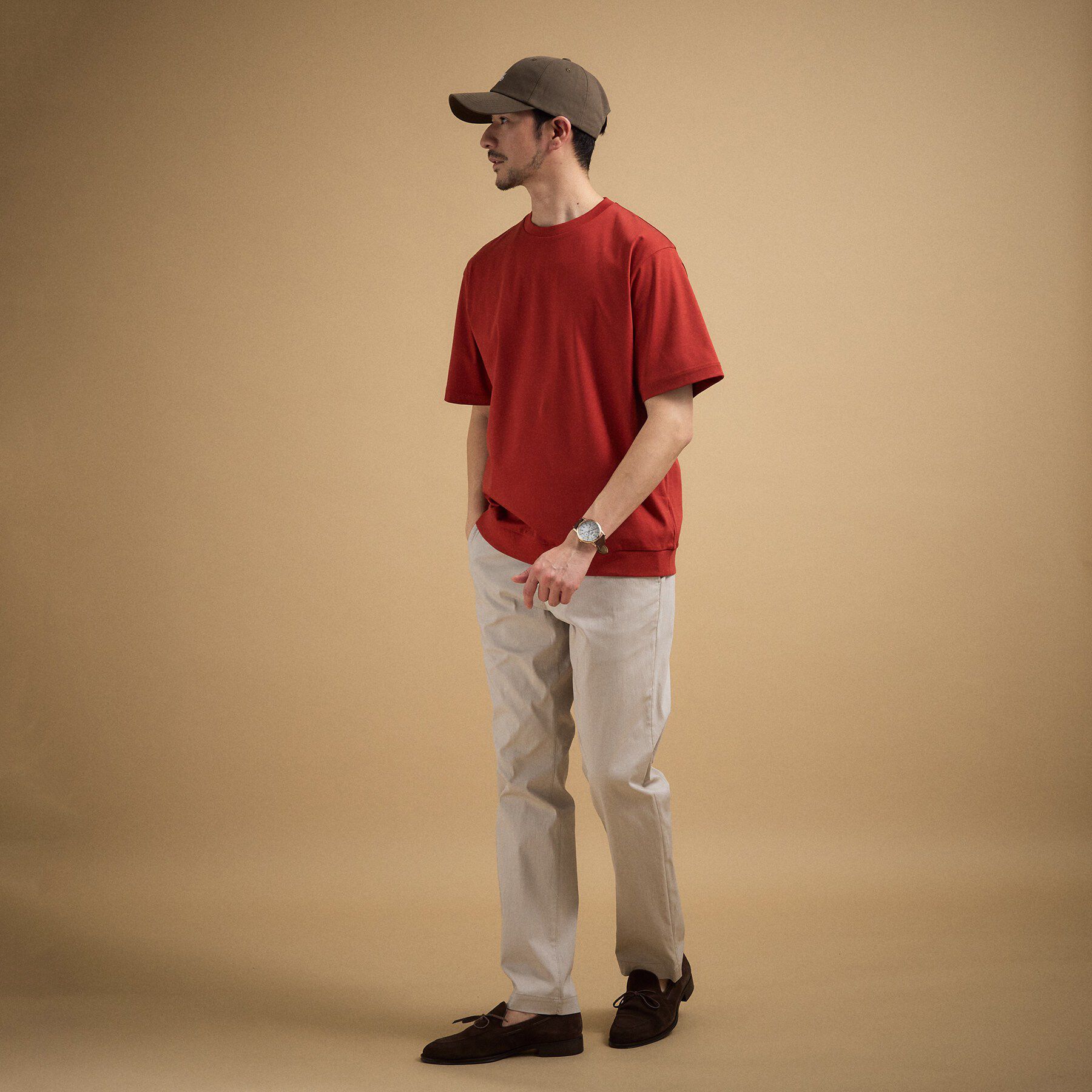 TAKEO KIKUCHI「【接触冷感】アイスクリアコットン Tシャツ」|Tシャツ・カットソー|