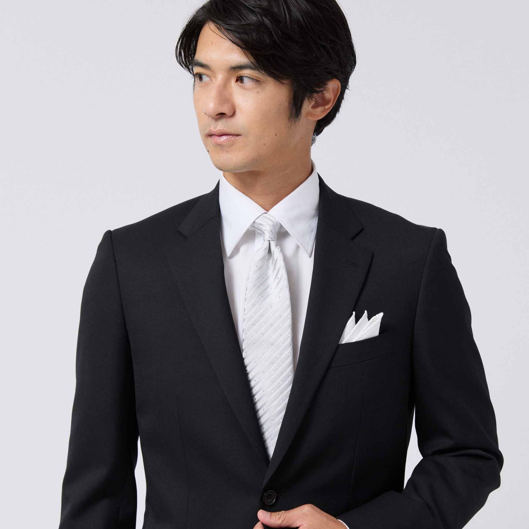 TAKEO KIKUCHI「【プラチナ糸使用】フォーマルネクタイ」|ネクタイ・蝶ネクタイ|
