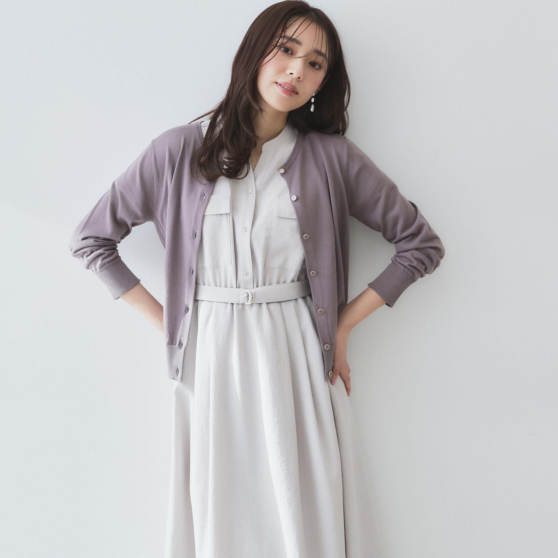 index「《7色展開／XS-LLサイズ》ダブルポケットスキッパーシャツワンピース【吸水速乾／防シワ／イージーア」|ワンピース|