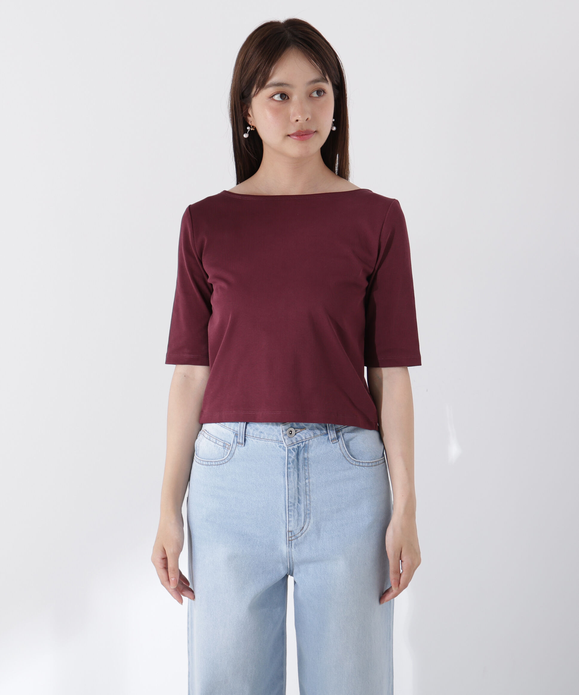 PROPORTION BODY DRESSING「前後2wayフライスTシャツ」|Tシャツ・カットソー|