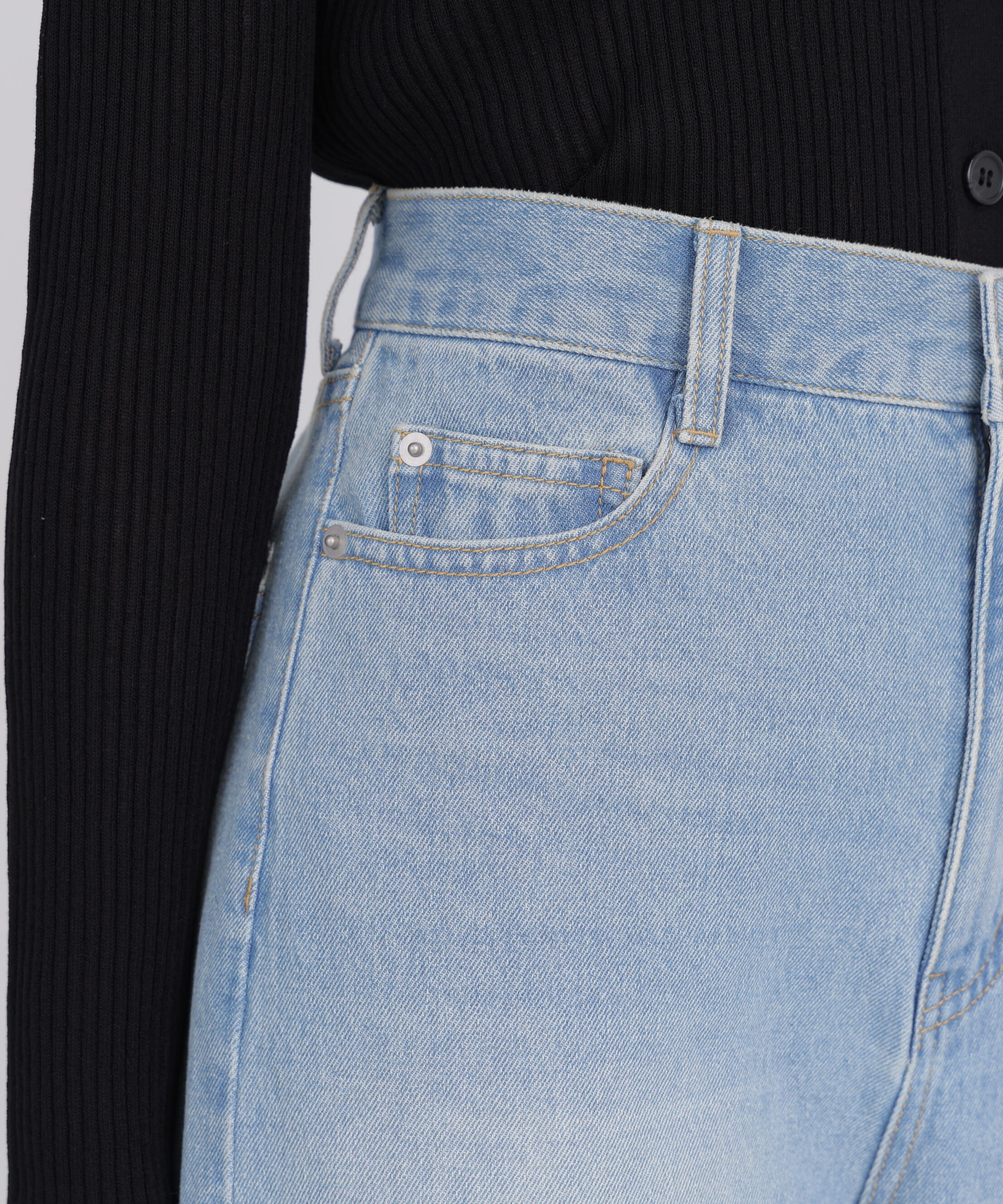 PROPORTION BODY DRESSING「＜a/mie＞レースハイウエストワイドデニムパンツ」|その他|
