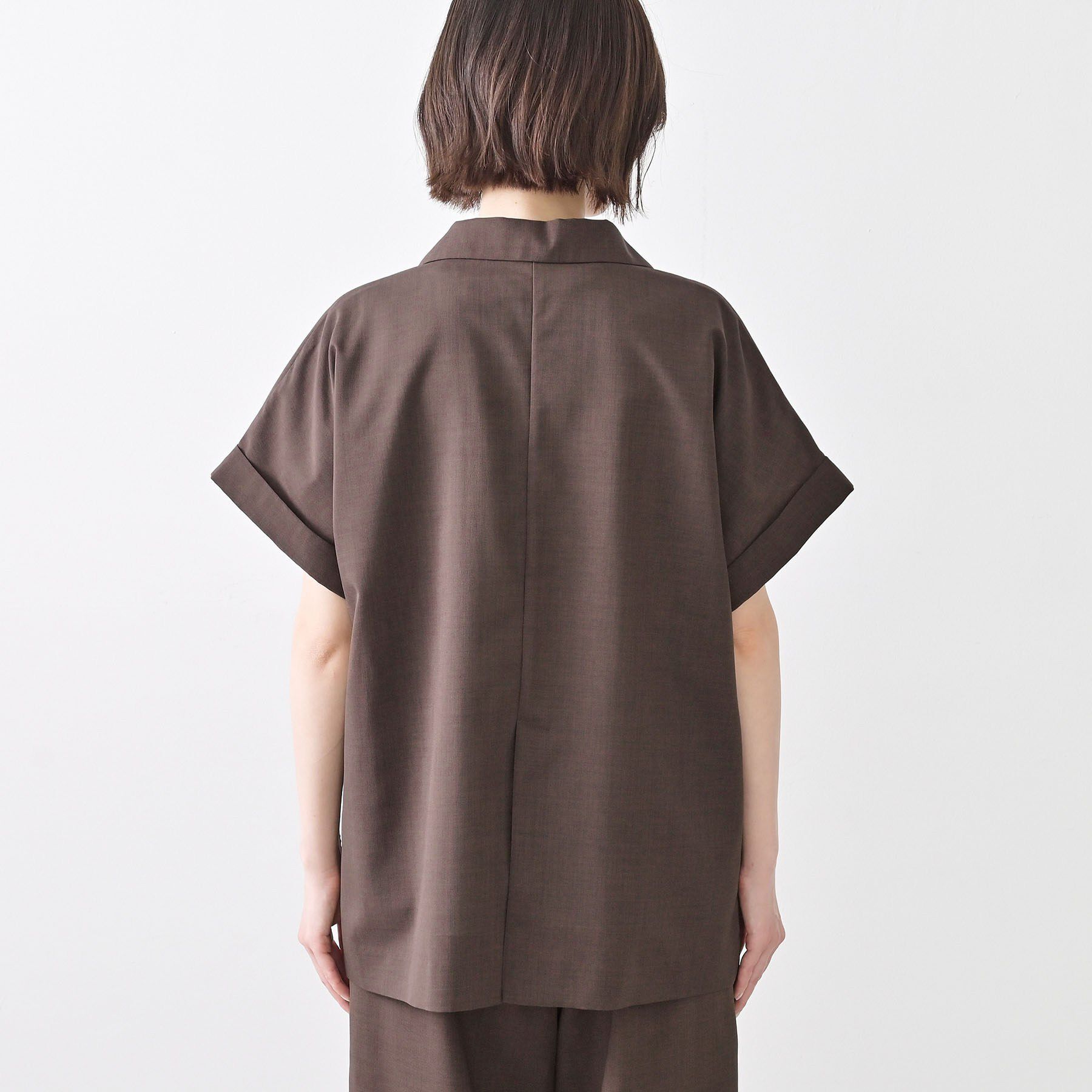 Dessin「【接触冷感/セットアップ可】ハーフスリーブジャケット」|テーラードジャケット|