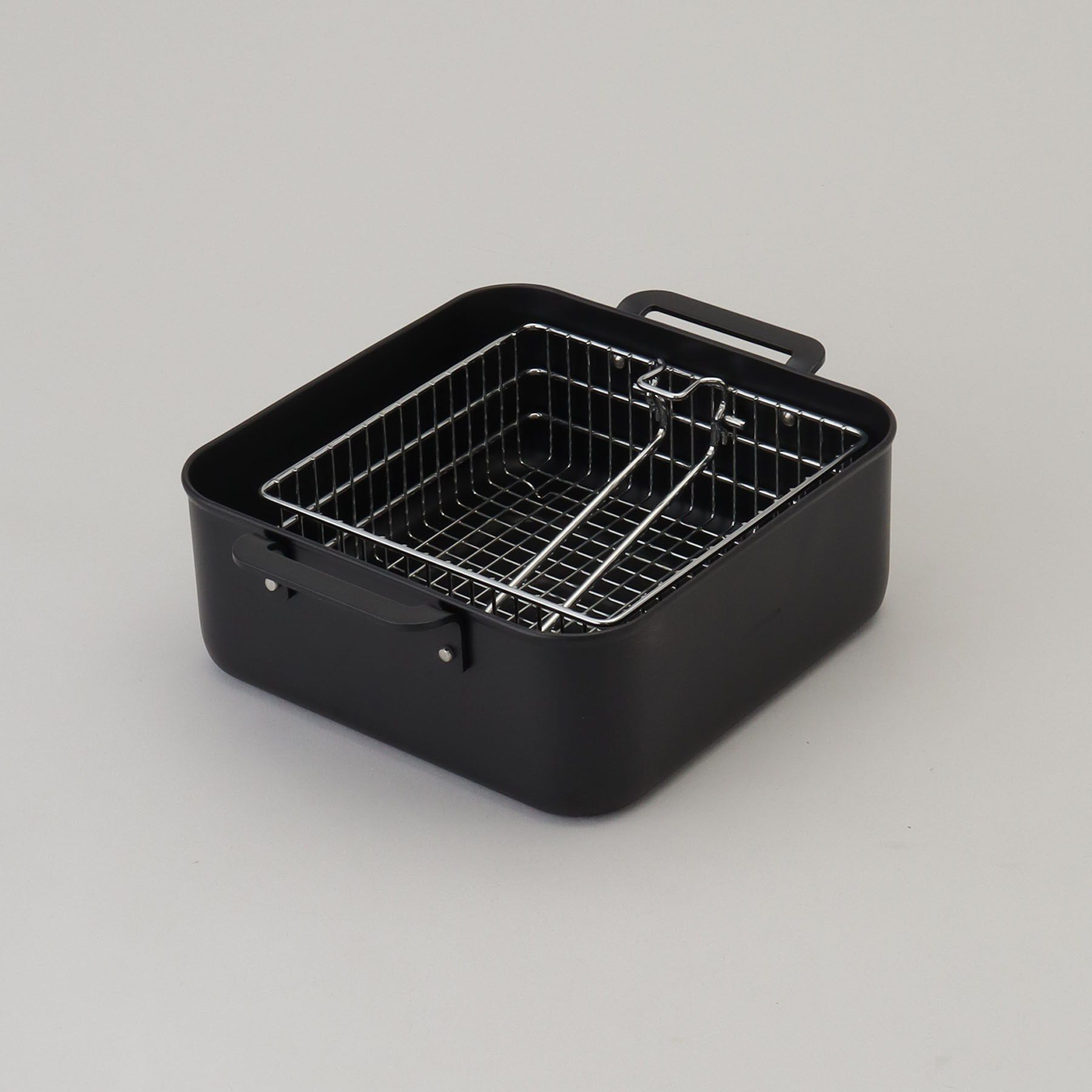 212 KITCHEN STORE「鉄製正方型揚げ鍋20&times;20cm フライヤー付」|食器・キッチングッズ|
