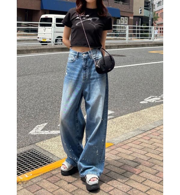 EMODA「スプレーアートTシャツ」|Tシャツ・カットソー|