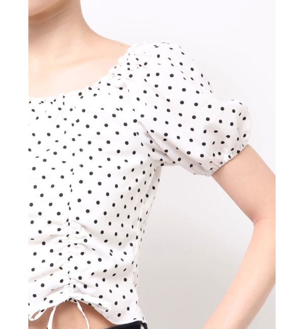 EMODA「2WAY STRING RIBBON TOP」|Tシャツ・カットソー|