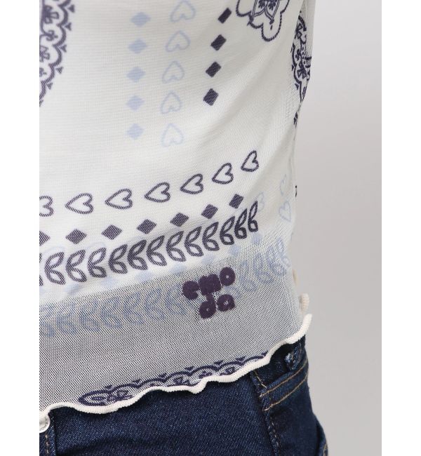 EMODA「ストラップシアートップス」|Tシャツ・カットソー|
