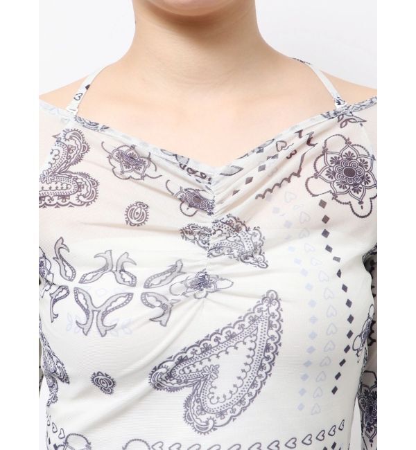 EMODA「ストラップシアートップス」|Tシャツ・カットソー|