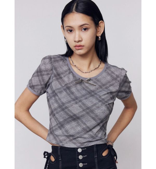 EMODA「ミニリボントップス」|Tシャツ・カットソー|