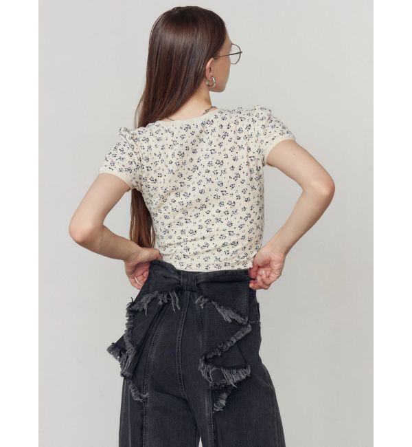 EMODA「ミニリボントップス」|Tシャツ・カットソー|