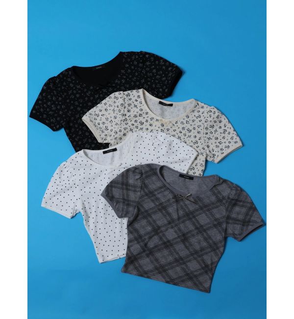 EMODA「ミニリボントップス」|Tシャツ・カットソー|