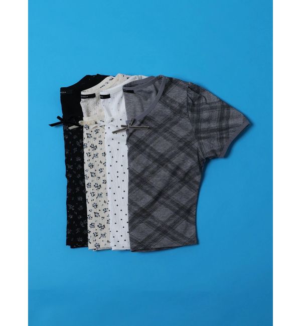 EMODA「ミニリボントップス」|Tシャツ・カットソー|