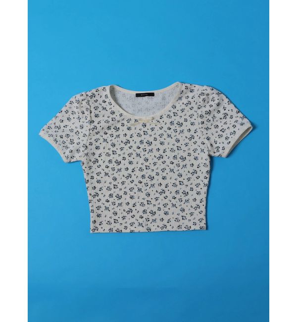EMODA「ミニリボントップス」|Tシャツ・カットソー|