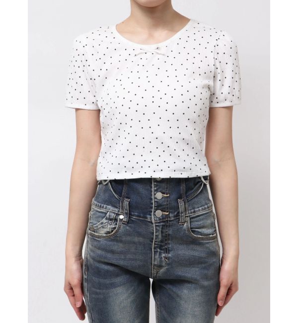 EMODA「ミニリボントップス」|Tシャツ・カットソー|