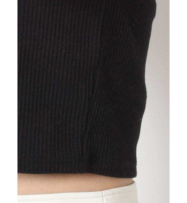 EVRIS「ワンショルダークロップドトップス」|Tシャツ・カットソー|