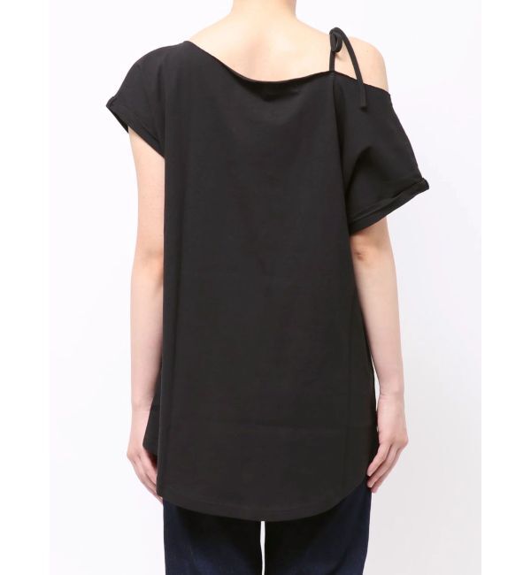 EVRIS「モチーフワンショルダーグラフィックトップス」|Tシャツ・カットソー|