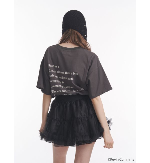 jouetie「【KevinCummins&times;jouetie】フォトダメージBIGTシャツ」|Tシャツ・カットソー|
