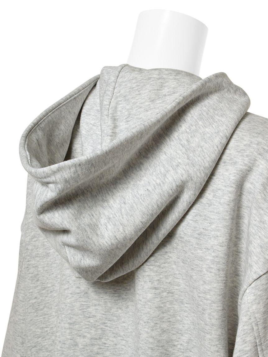 emmi atelier「【W&T】ジップアップフーディー/コンパクトサイズ【セットアップ対応】」|パーカー|