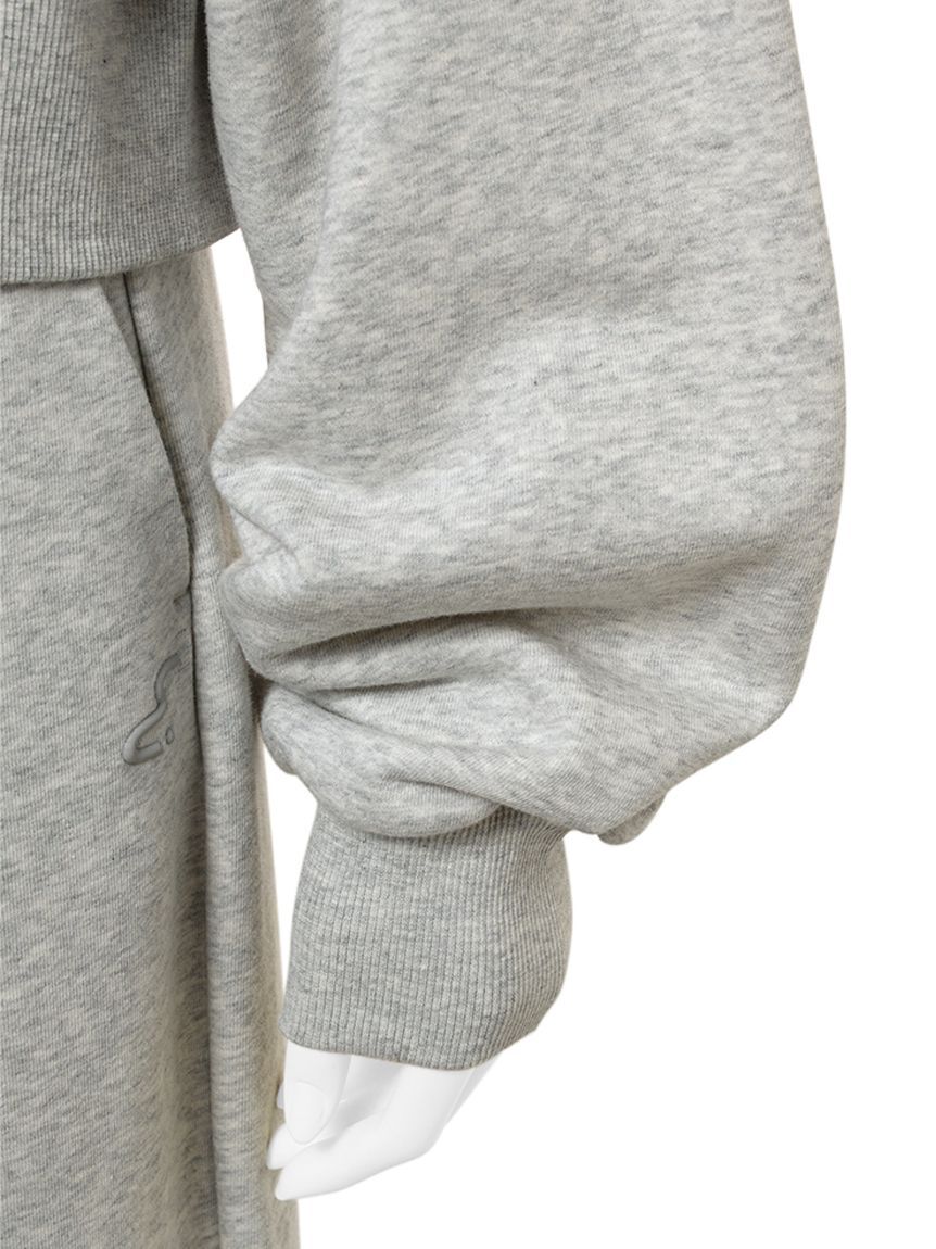 emmi atelier「【W&T】ジップアップフーディー/コンパクトサイズ【セットアップ対応】」|パーカー|