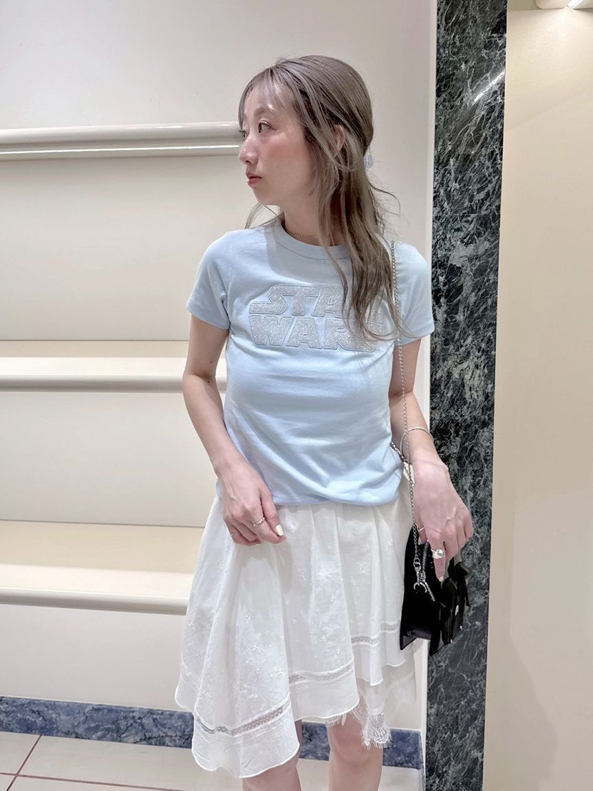 FURFUR「【STAR WARS(TM)】アップリケロゴTシャツ」|Tシャツ・カットソー|