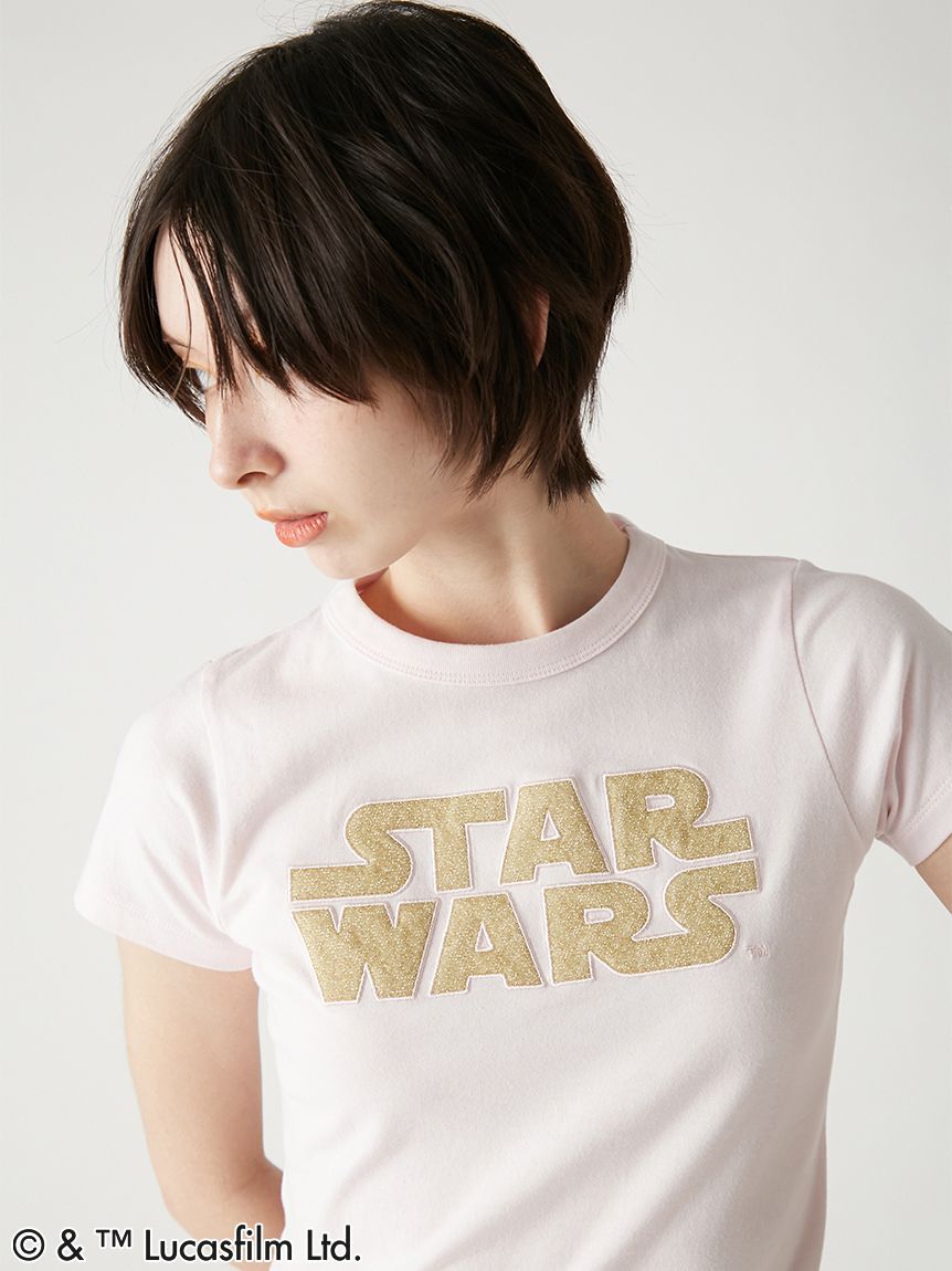 FURFUR「【STAR WARS(TM)】アップリケロゴTシャツ」|Tシャツ・カットソー|