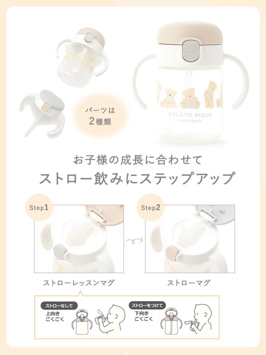GELATO PIQUE KIDS & BABY「【BABY】ストローマグ」|その他ベビー用品|