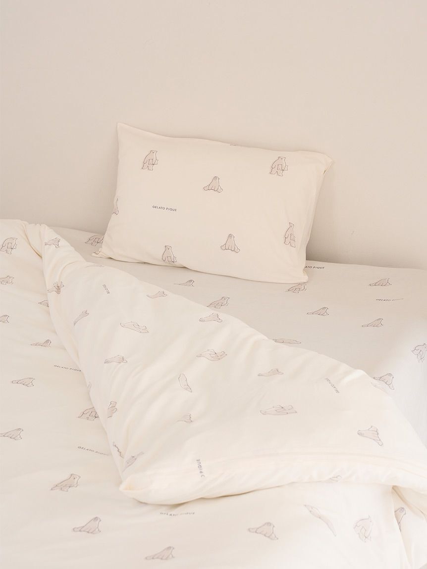gelato pique Sleep「【IFMC.】【Sleep】総柄プリント寝具３点セット（ダブル）」|その他|