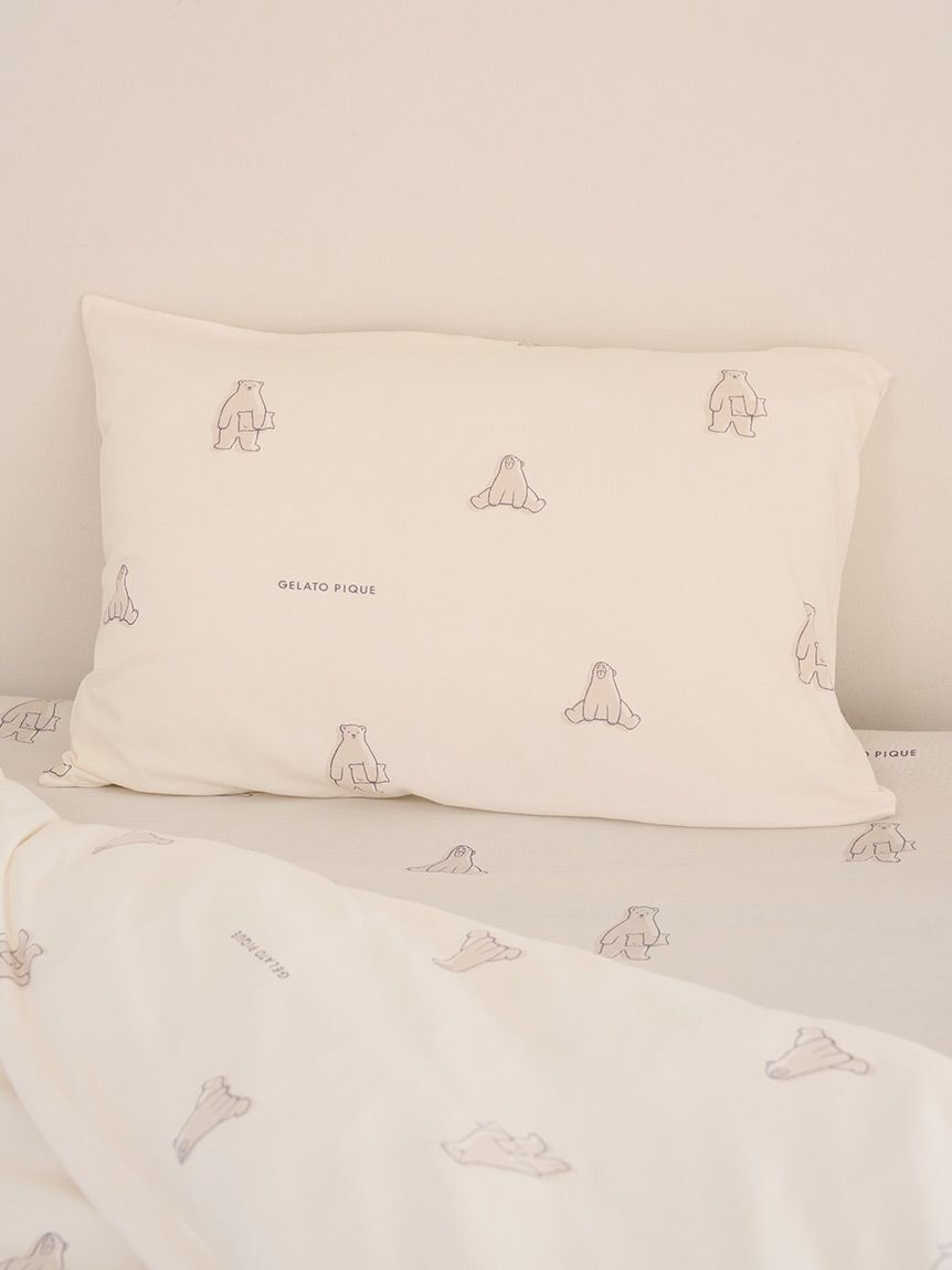 gelato pique Sleep「【IFMC.】【Sleep】総柄プリント寝具３点セット（ダブル）」|その他|