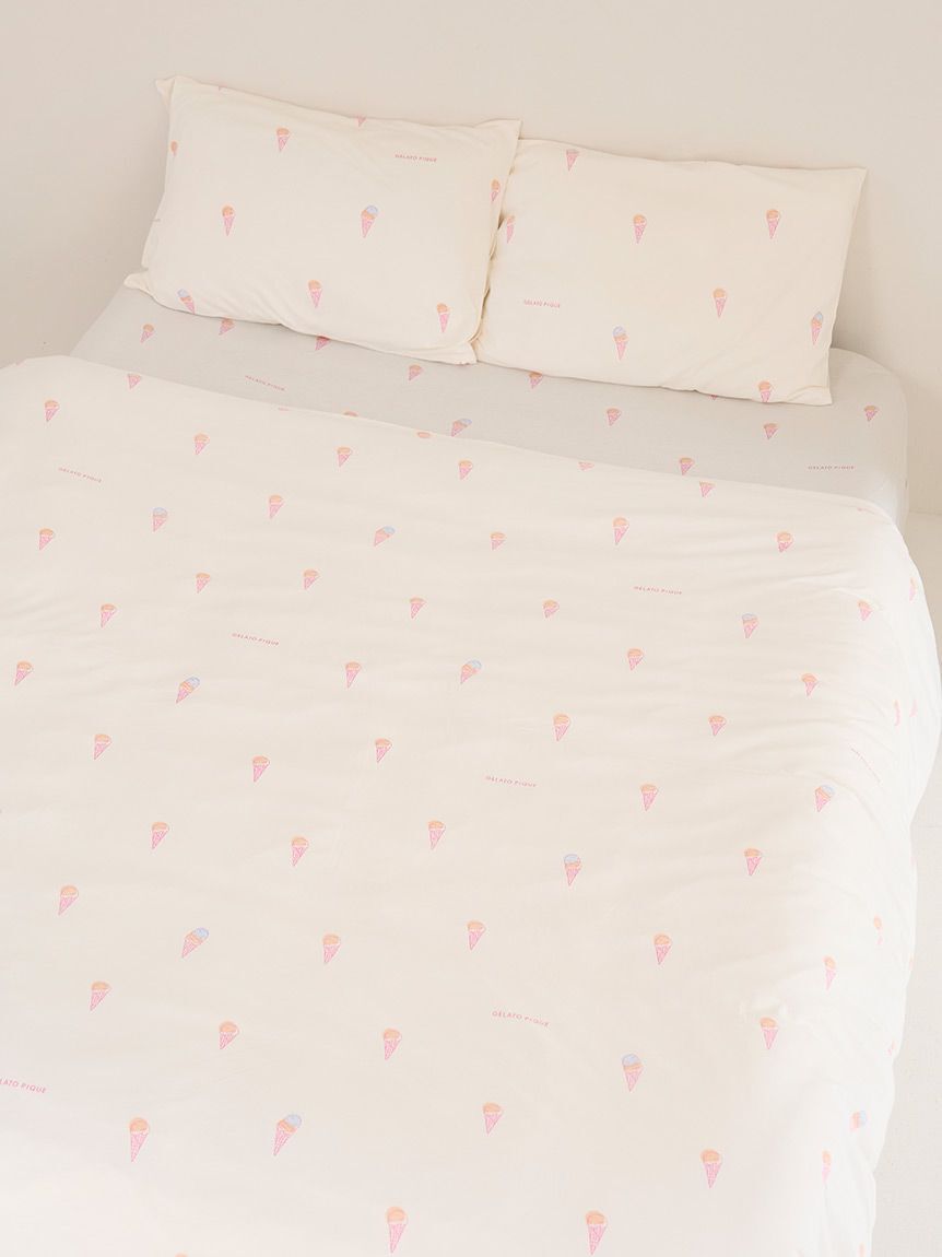 gelato pique Sleep「【IFMC.】【Sleep】総柄プリント寝具３点セット（ダブル）」|その他|