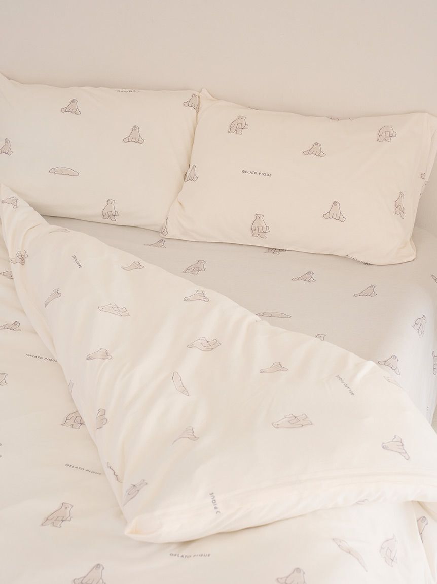 gelato pique Sleep「【IFMC.】【Sleep】総柄プリント寝具３点セット（ダブル）」|その他|