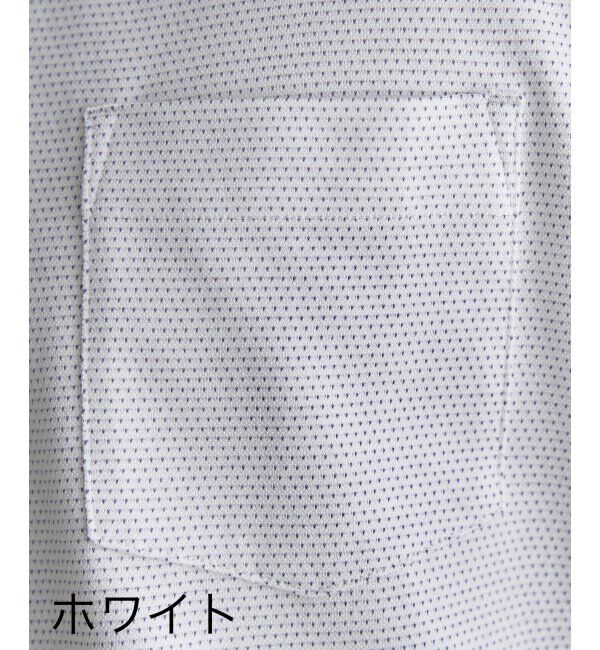 IKKA LOUNGE「【吸水速乾／イージーケア】ボタンダウンポロシャツ」|Tシャツ・カットソー|