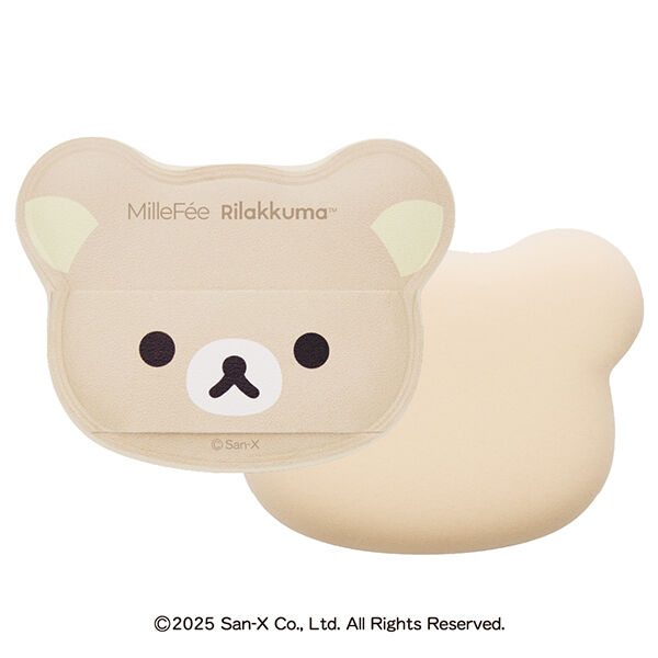  「MilleFee マシュマロフィットパフ リラックマ (1個)」|コスメ雑貨|