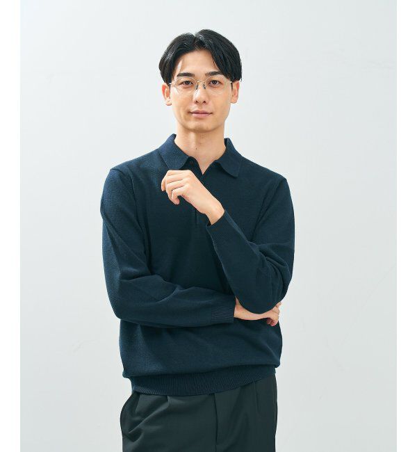  「Zoff｜UNITED ARROWS メガネ | [Stylish] チタン 伊達メガネ ユナイテッドアローズ   レンズ交換券付」|メガネ|