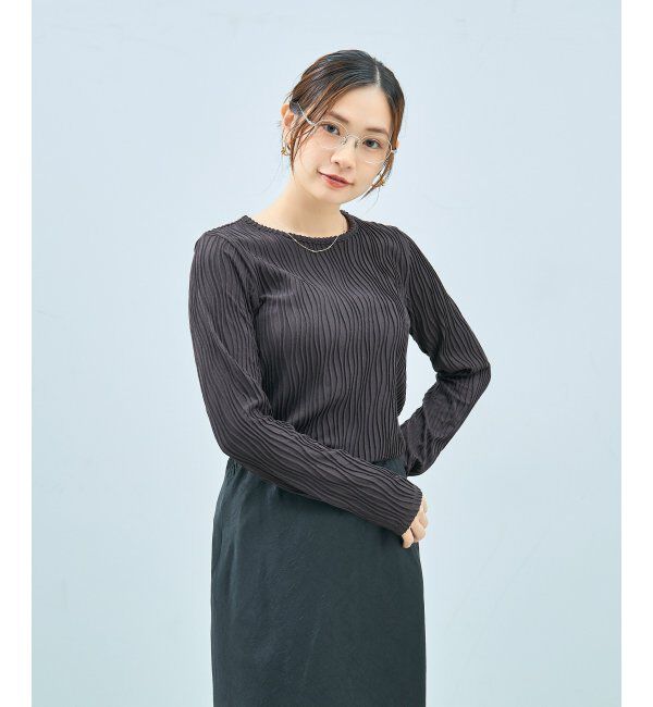 「Zoff｜UNITED ARROWS メガネ | [Stylish] チタン 伊達メガネ ユナイテッドアローズ   レンズ交換券付」|メガネ|