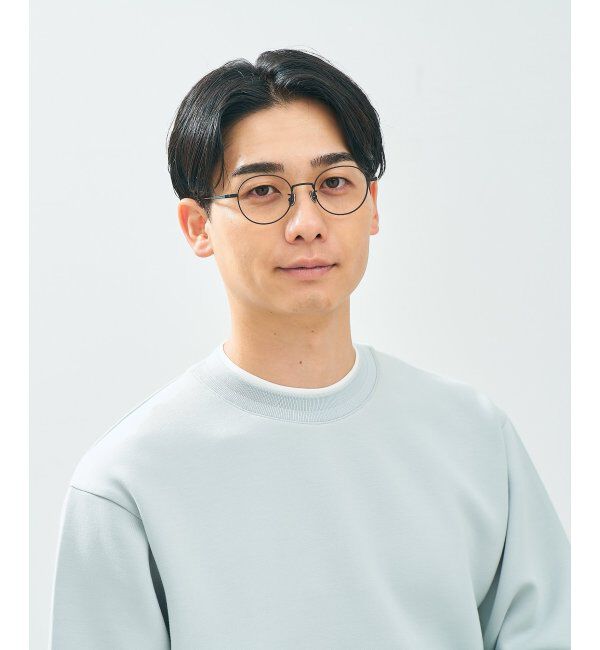  「Zoff｜UNITED ARROWS メガネ | [Stylish] チタン 伊達メガネ ユナイテッドアローズ   レンズ交換券付」|メガネ|