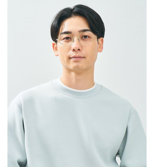  「Zoff｜UNITED ARROWS メガネ | [Stylish] チタン 伊達メガネ ユナイテッドアローズ   レンズ交換券付」|メガネ|