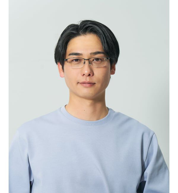  「スクエア型 メガネ | 軽量 眼鏡 伊達メガネ おしゃれ 読書 ビジネス STANDARD レンズ交換券付」|メガネ|