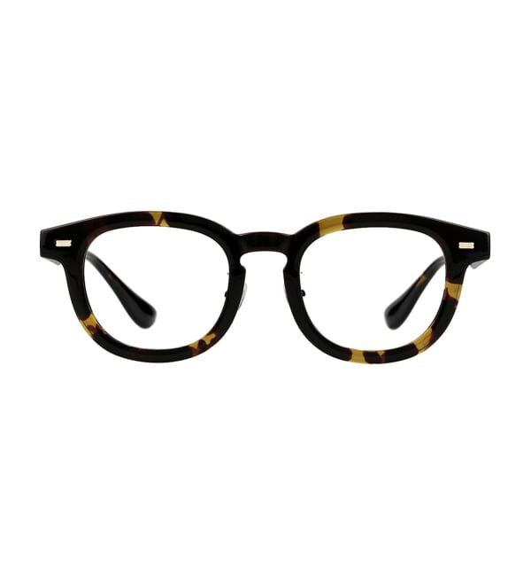  「SUNCUTGlasses/UV100%CUT TREND SUNGLASSES ボストン型 サングラス | クリアレンズ 紫外線対策 UVカット」|サングラス|茶系デミ