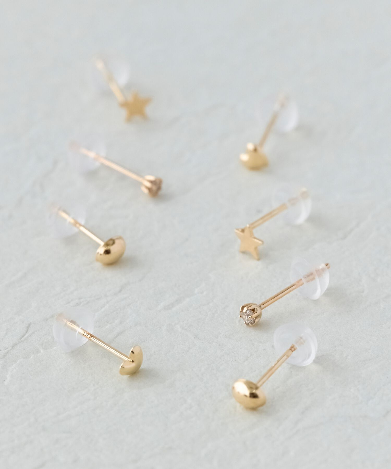 Phoebe「【K10】プチオーバルピアス(片耳)/BOX付き」|ピアス|